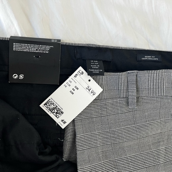 NWT H&M Skinny-leg Business Pants🖤🐝 - Picture 2 of 4